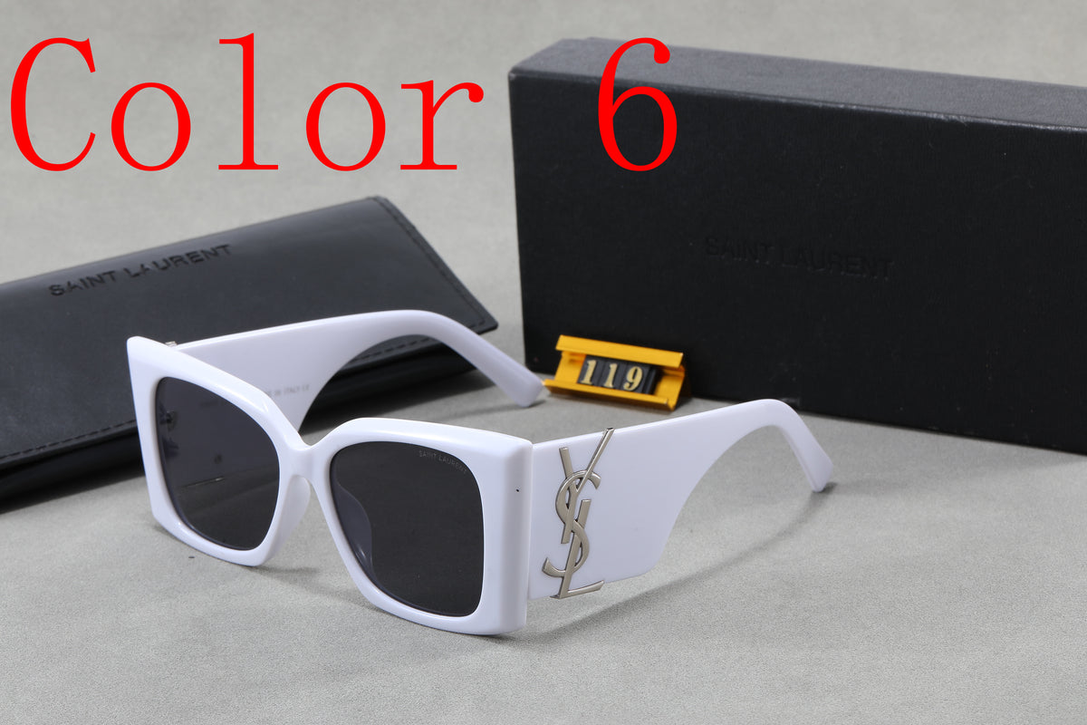 119 Fashion men's and women's sunglasses with box