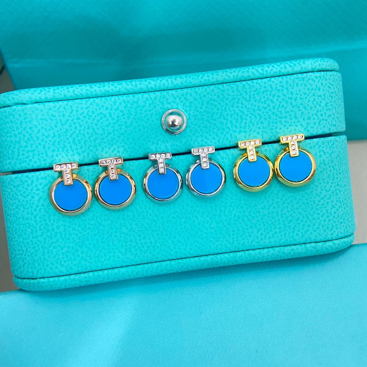 E14 Women gold-plated fashion earrings high-quality jewelry
