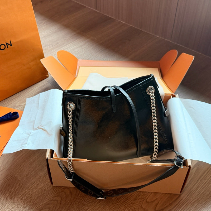 MS2 Women's handbag leather bag 26*17cm