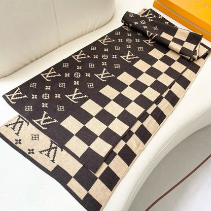 F33 Women's Winter Fashion Wool Scarf 180*32CM