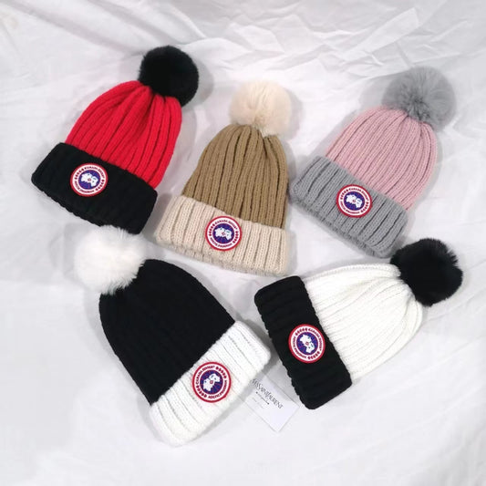 H4 Men's and women's autumn and winter knitted hats
