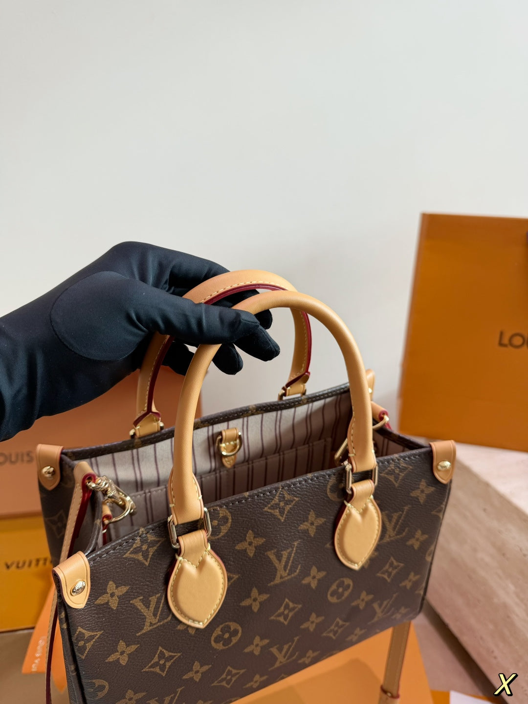 MS89 Women's handbag leather bag 25*18cm