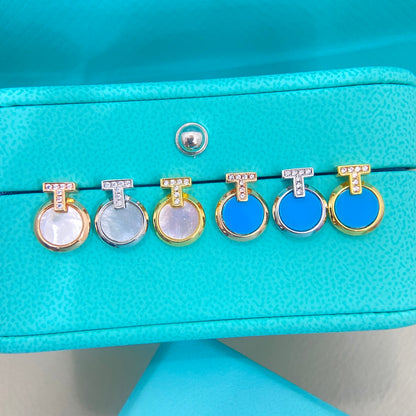 E14 Women gold-plated fashion earrings high-quality jewelry