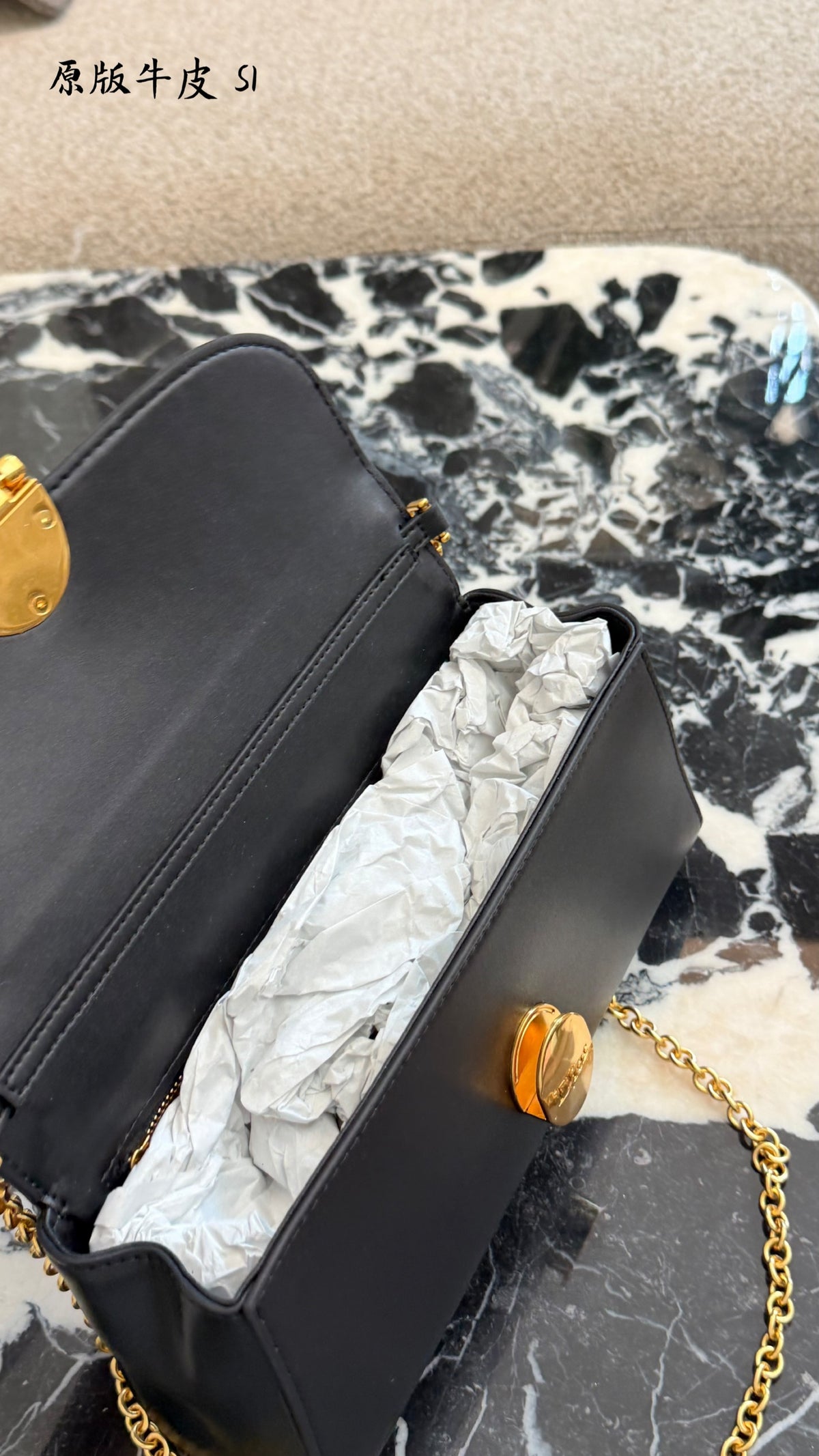 MN50 Women's fashion bag, genuine leather handbag 25cmX18cm