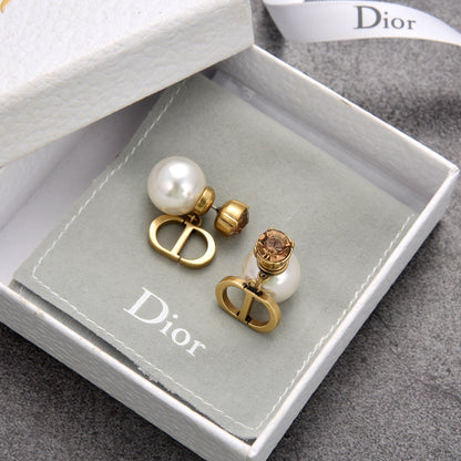 DIE5 Women gold-plated fashion earrings high-quality jewelry