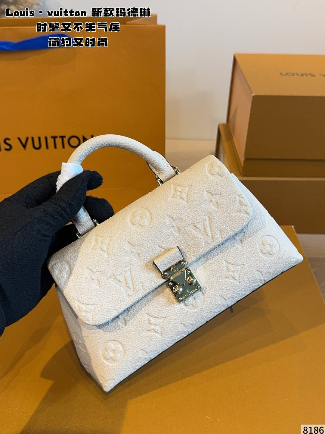 MN37 Women's leather bag handbag 20*4*14cm
