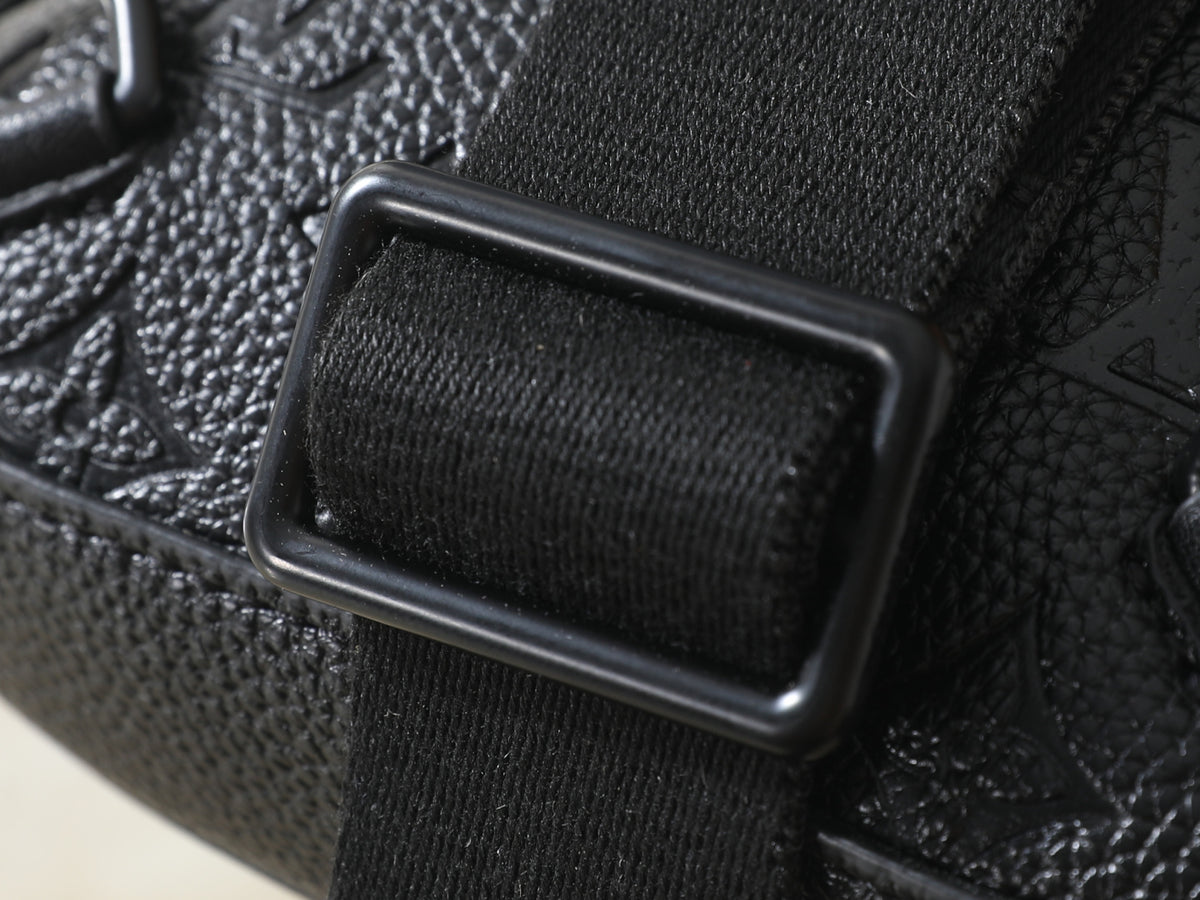 WM14 Men's fashion crossbody bag leather bag 16.0x33.0x5.7CM
