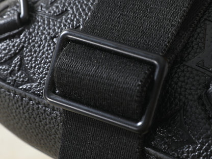 WM14 Men's fashion crossbody bag leather bag 16.0x33.0x5.7CM
