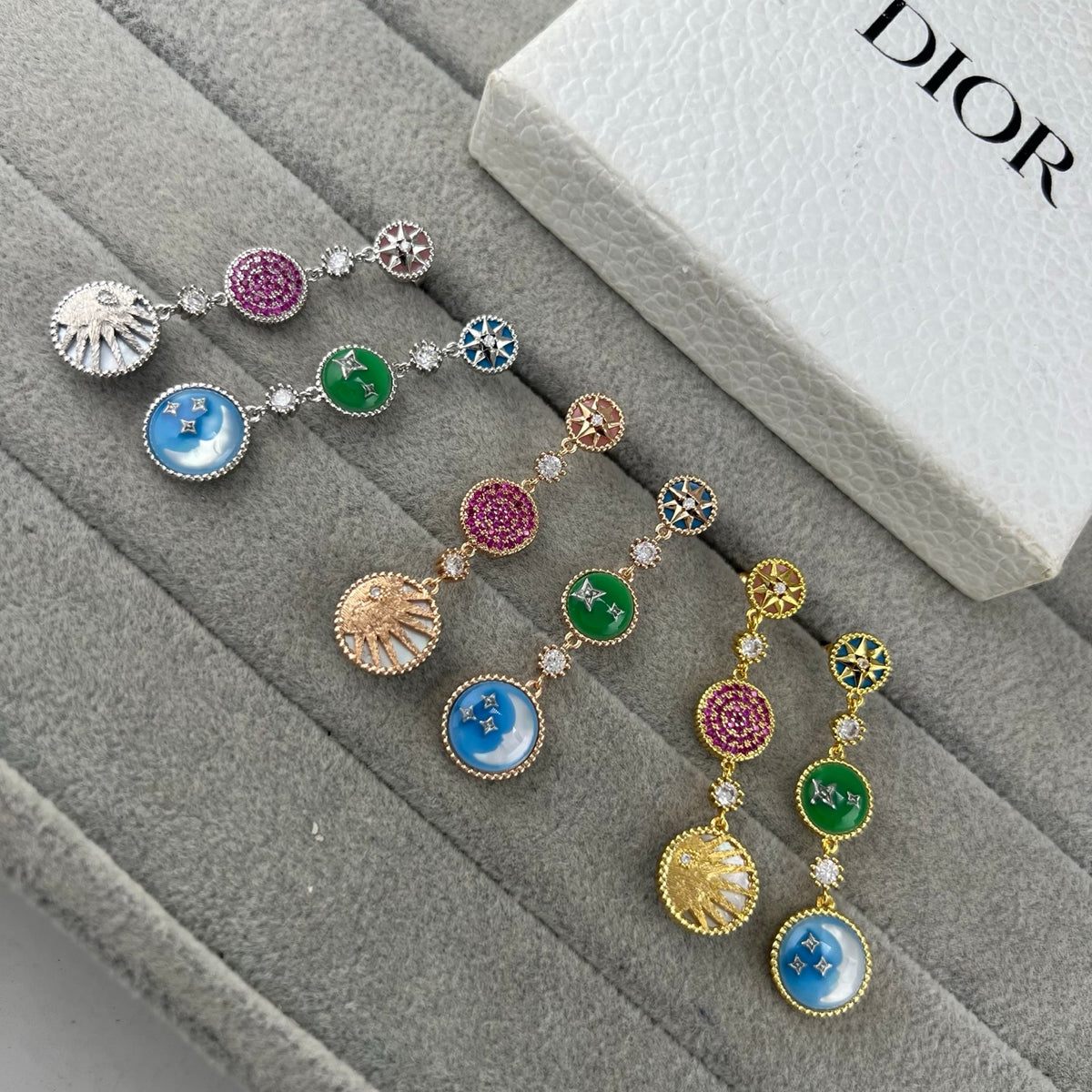 E21 Women gold-plated fashion earrings high-quality jewelry
