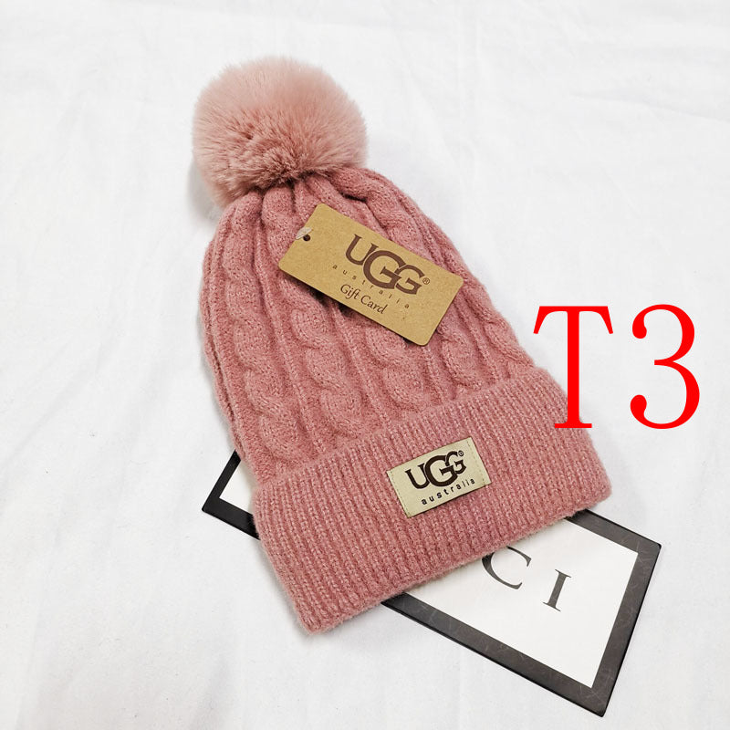 H18 Women autumn and winter knitted hat