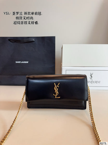 MN40 Women's bag diagonal cross bag with box 22*5*12cm