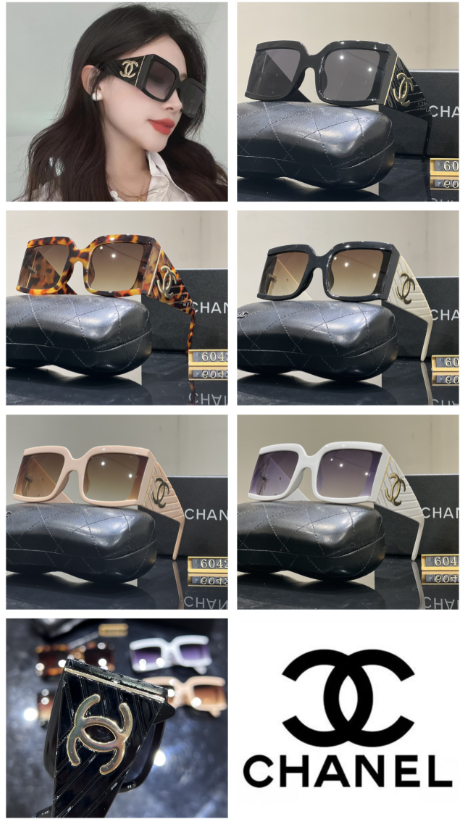 6042 Fashion men's and women's sunglasses with box