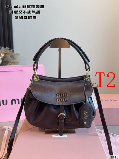 MN11  Fashion Genuine Leather Women's Bag with Box 25*8*18cm