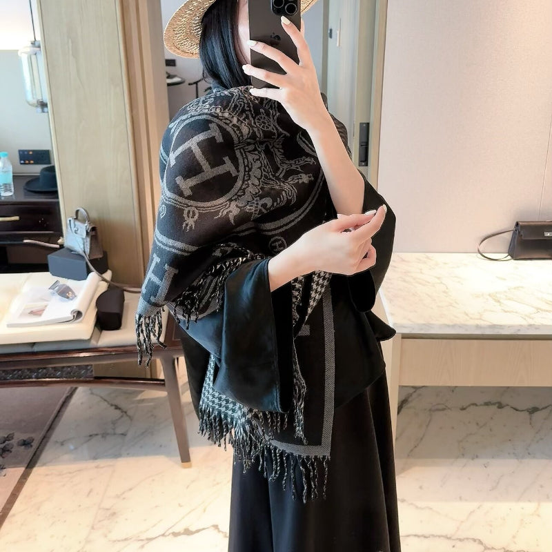 F17 Women's Winter Fashion Wool Scarf Shawl Wrap