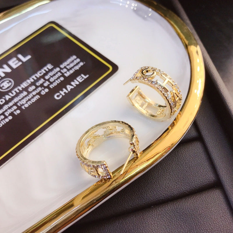 A170 Women gold-plated fashion earrings high-quality jewelry