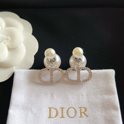DIE4 Women gold-plated fashion earrings high-quality jewelry