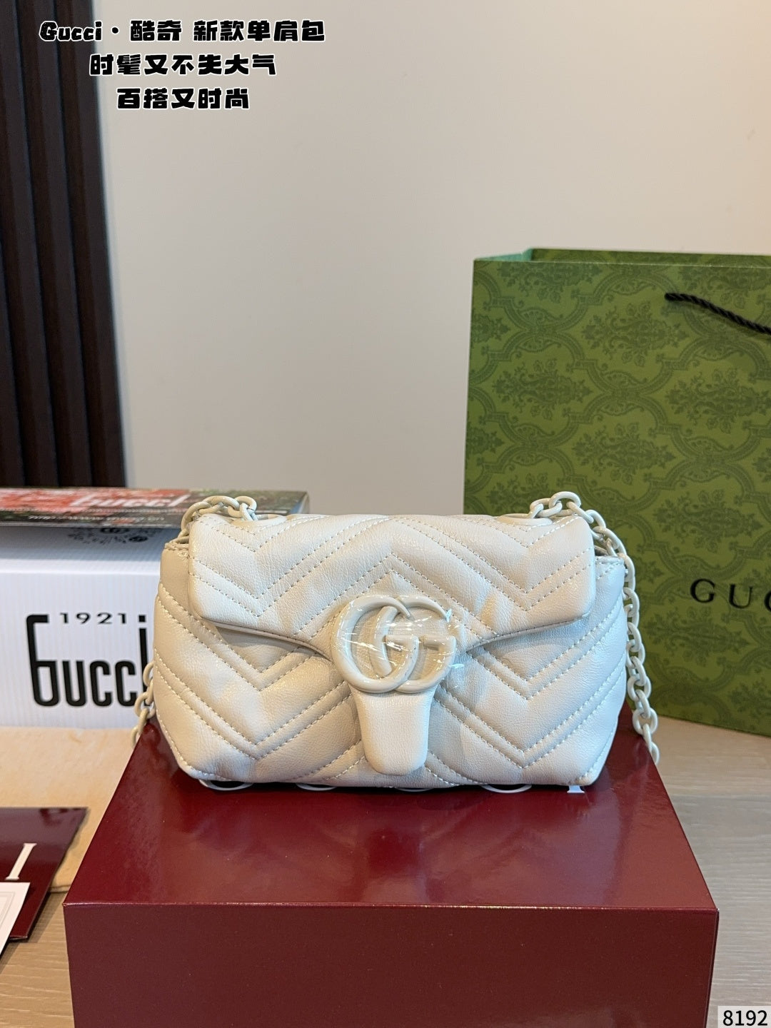 MN82 Women's leather bag handbag 18*7*11cm