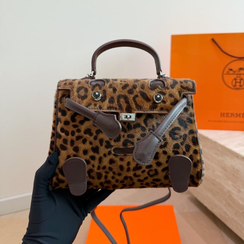 MS30 Fashion leopard print women's handbag bags 21*8*15cm