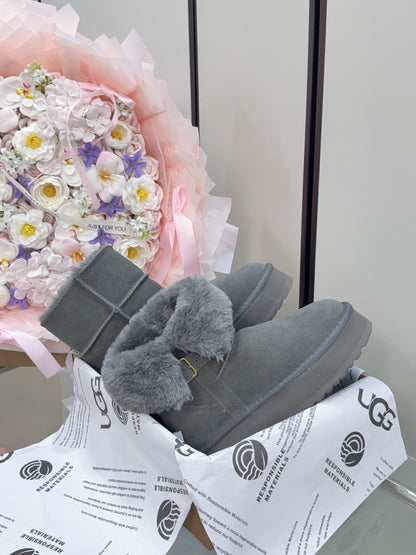 HT8 Winter Warm Snow Boots Women's Shoes 35-41