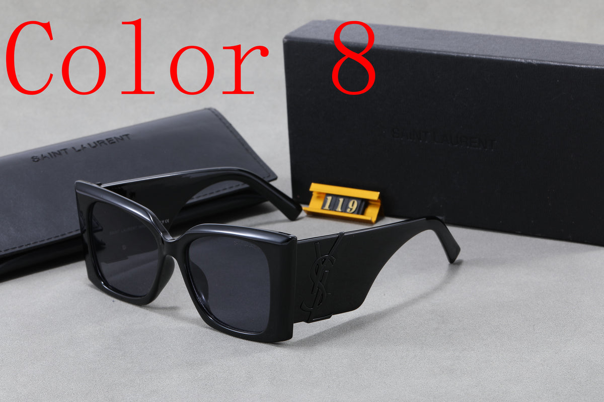 119 Fashion men's and women's sunglasses with box