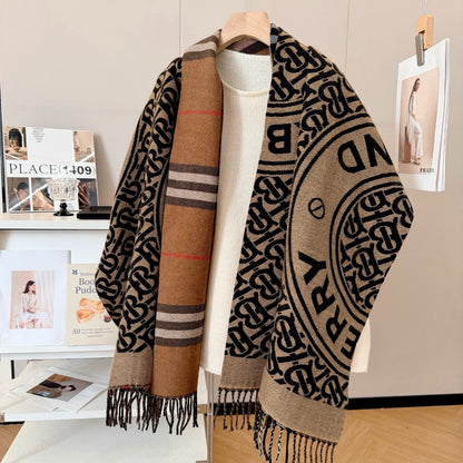 F7 Women's Winter Fashion High Quality Wool Scarf 65*200cm