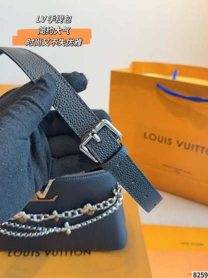 MN90 Women's leather bag handbag 27*9*18/22*8*12cm