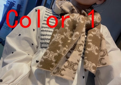 F13 Women's Winter Fashion High Quality Wool Scarf 30*180cm
