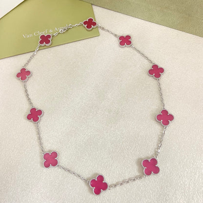 N9 New gold-plated necklace fashion jewelry four-leaf clover necklace