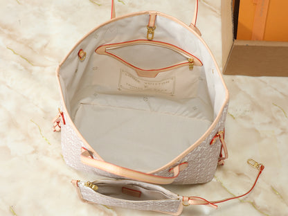 WM19  Women's shopping bag handbag 31x28X14CM