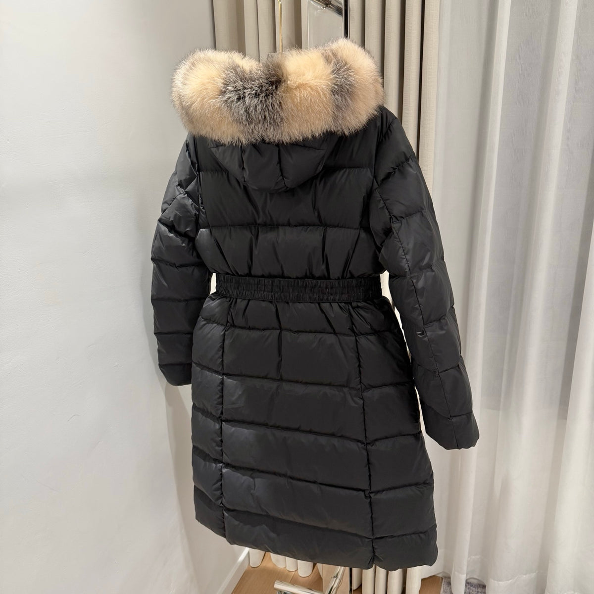 C17 Women's Casual Long Hooded Down Jacket Winter Warm Coat