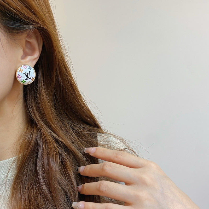 A1261 Women gold-plated fashion earrings high-quality jewelry