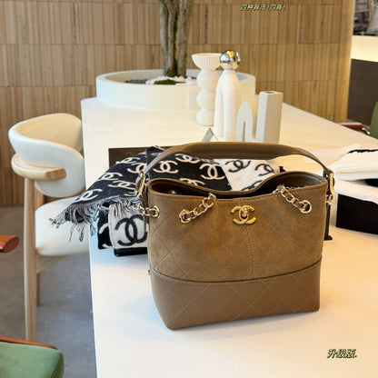 MS84 Classic Bucket Bag Women's Handbag 22*12cm
