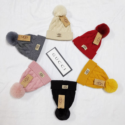 H15 Women autumn and winter knitted hat