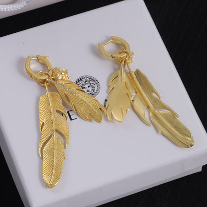 E47 Women gold-plated fashion earrings high-quality jewelry