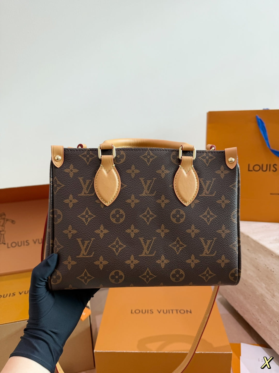 MS89 Women's handbag leather bag 25*18cm