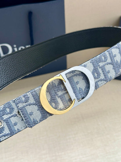 BE9 Real Leather Belt 3.2CM with packing