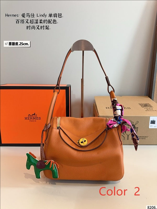 HEMB1   Stylish New Premium Genuine Leather Bag  25X13X17cm