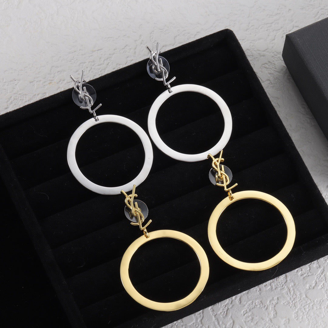 E49 Women gold-plated fashion earrings high-quality jewelry
