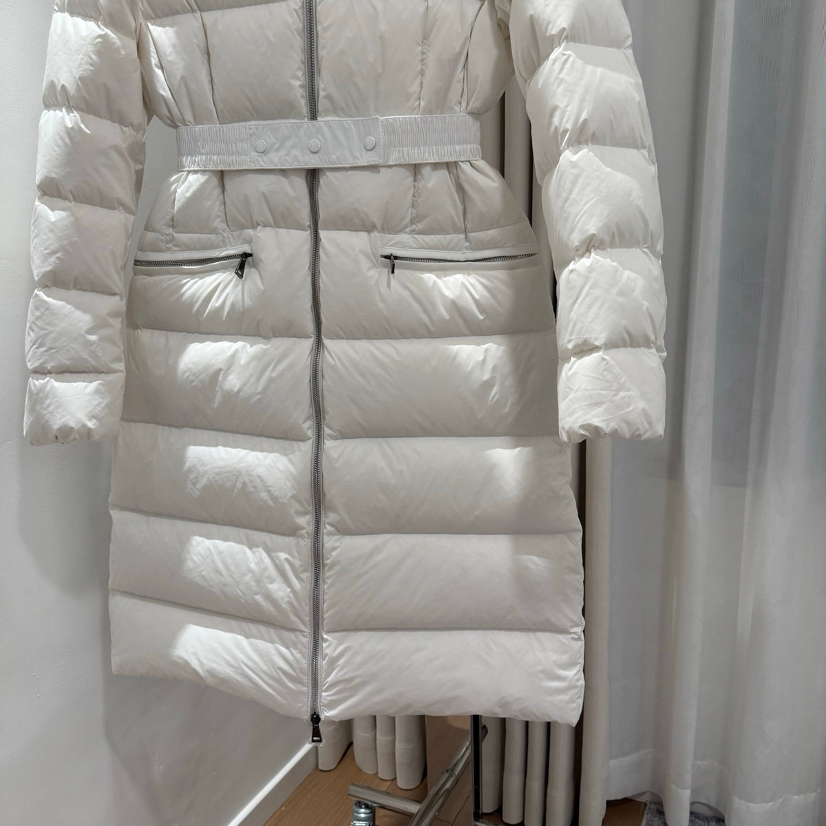 C17 Women's Casual Long Hooded Down Jacket Winter Warm Coat