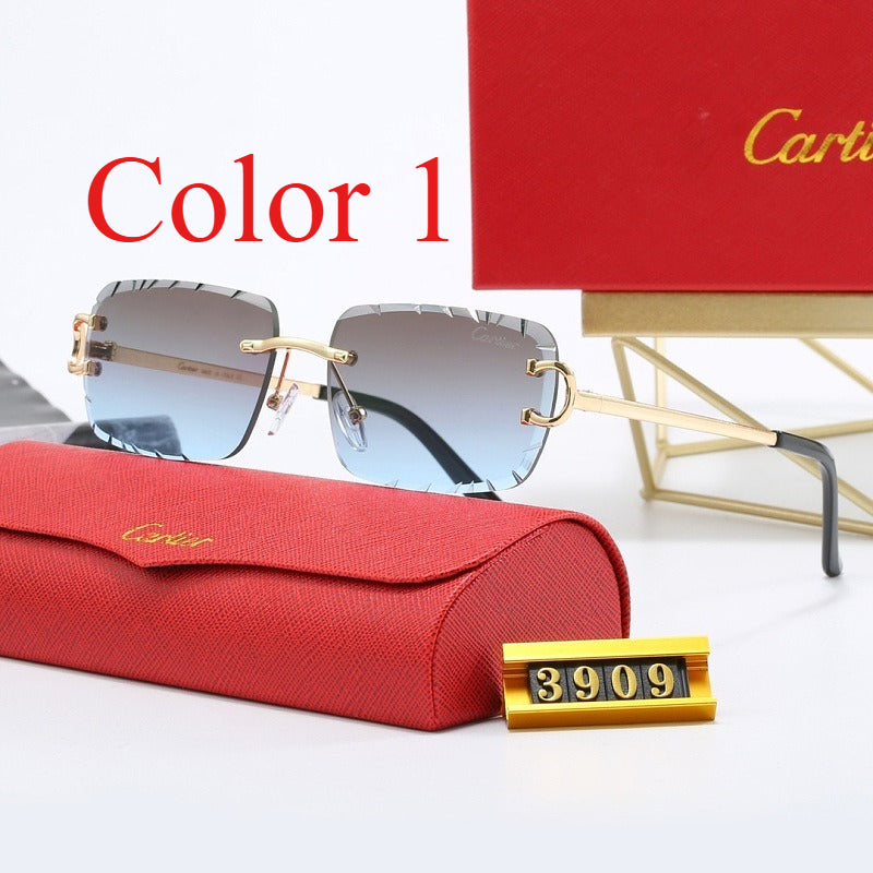 T3909  Fashion men's and women's sunglasses with box