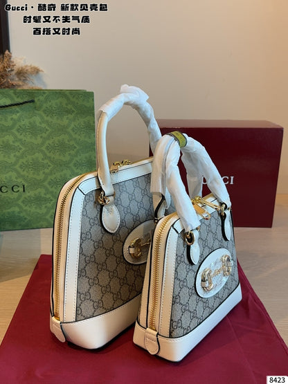 MN72 Women's leather bag handbag 25*9*23/20*9*16cm