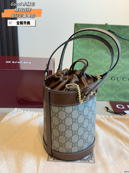 MN55 Fashion Cylinder Bag 14*14*18cm