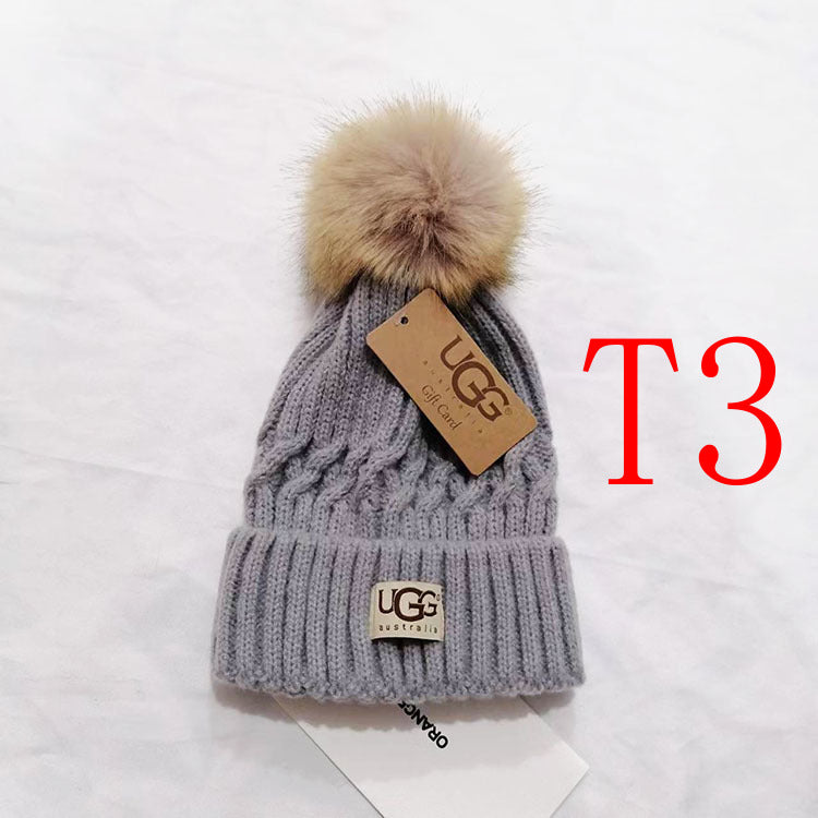 H14 Women autumn and winter knitted hat