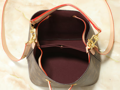 WM15 Women's fashion bucket bag leather bag  20*20*13CM