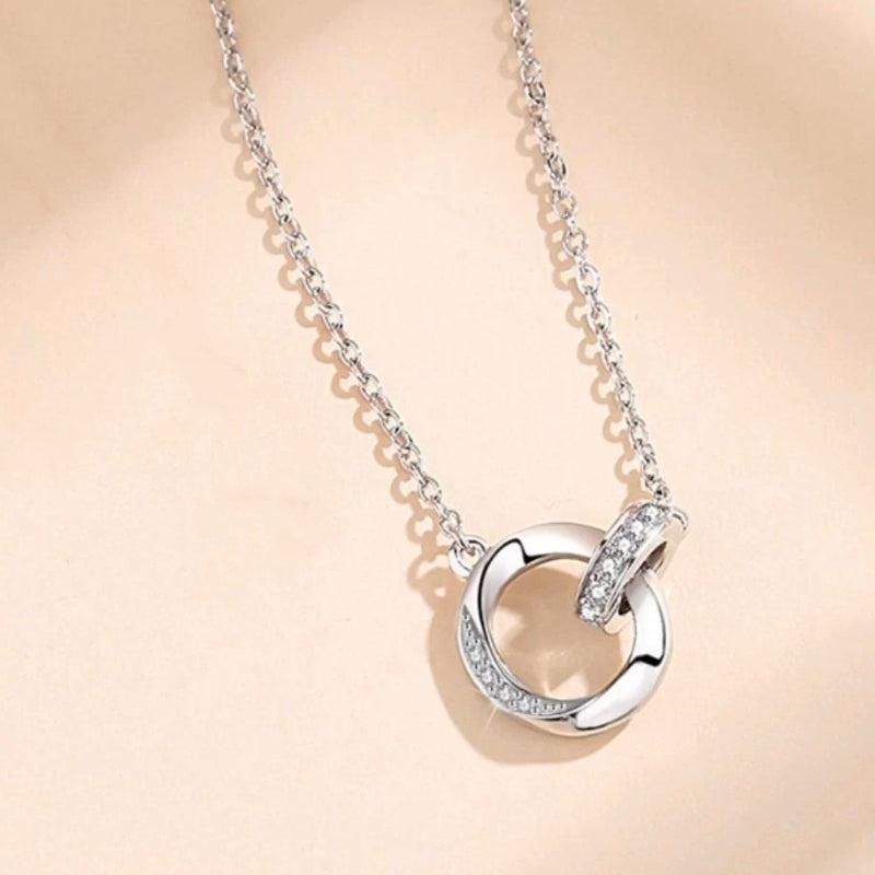Women's necklace s925 silver high-end fashion collarbone chain jewelry