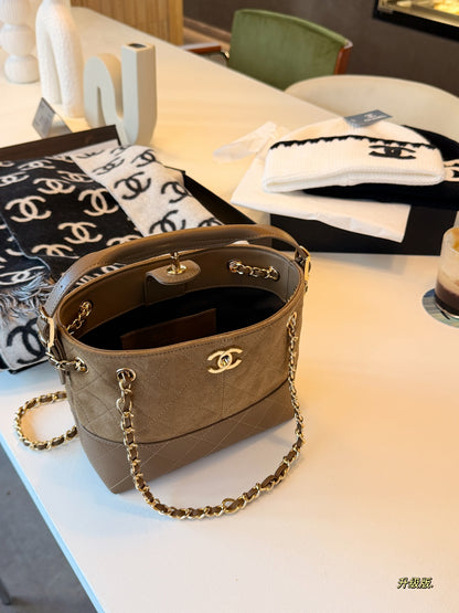 MS84 Classic Bucket Bag Women's Handbag 22*12cm