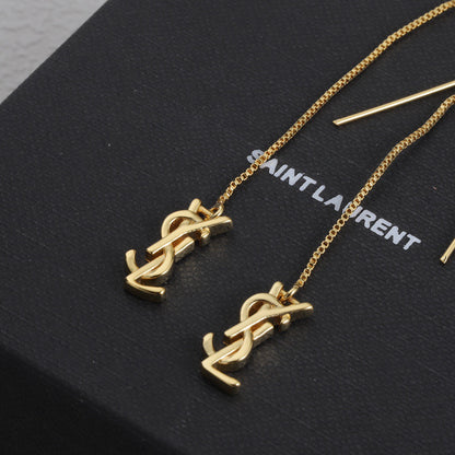 E56 Women gold-plated fashion earrings high-quality jewelry