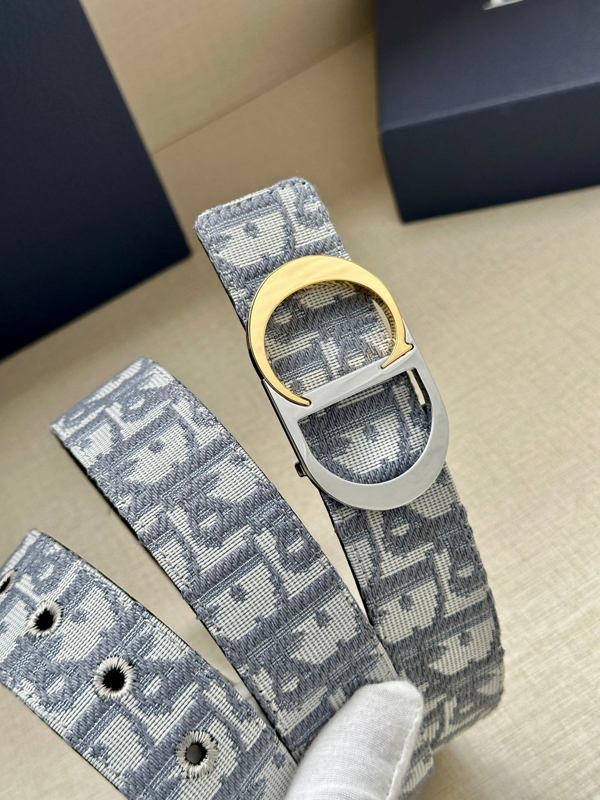 BE9 Real Leather Belt 3.2CM with packing
