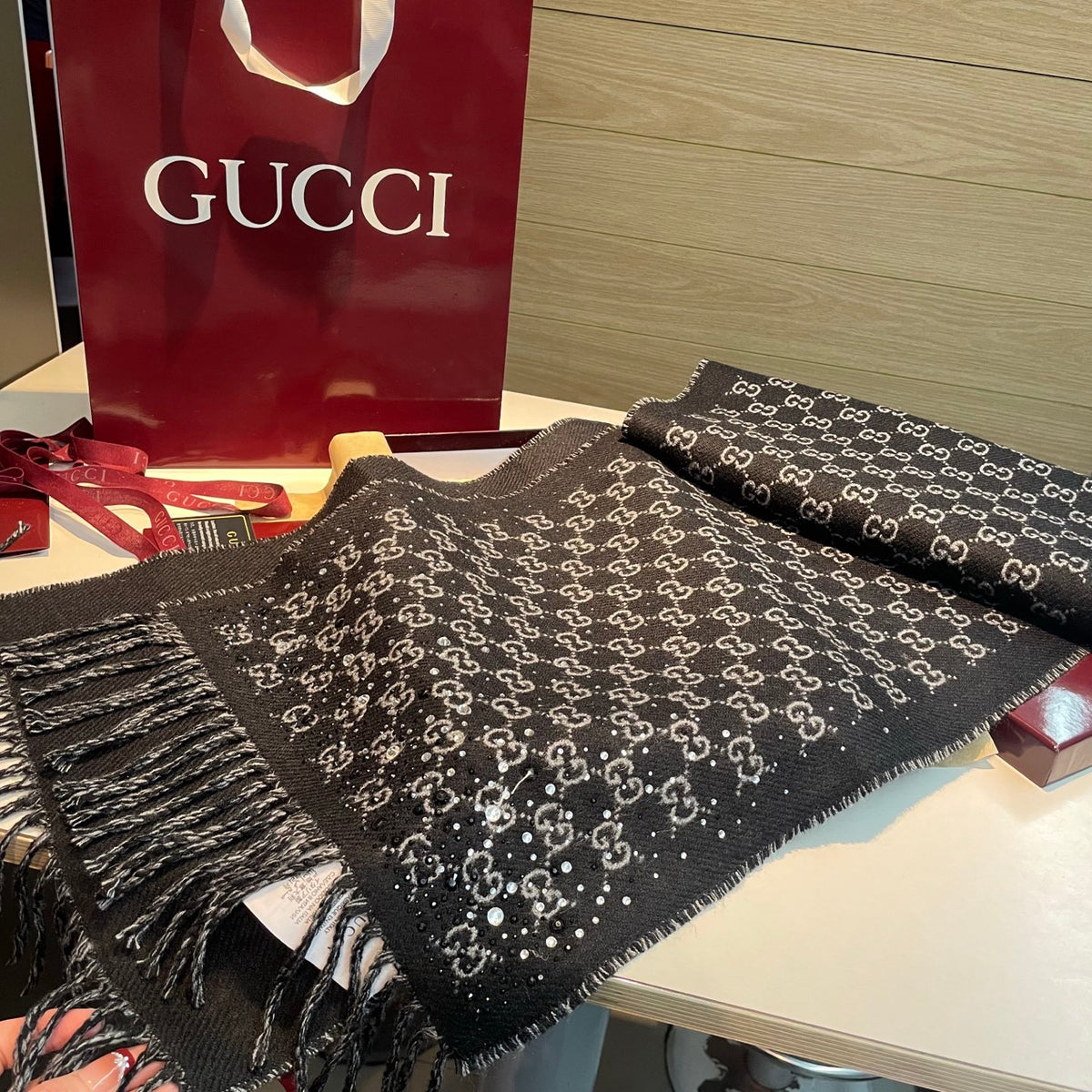 F1 Women's Winter Premium Fashion Scarf Soft Warm Shawl Wrap for Cold Weather 33cmX190cm