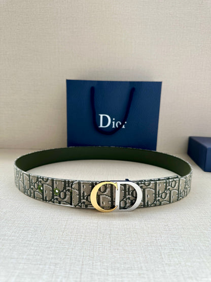BE9 Real Leather Belt 3.2CM with packing